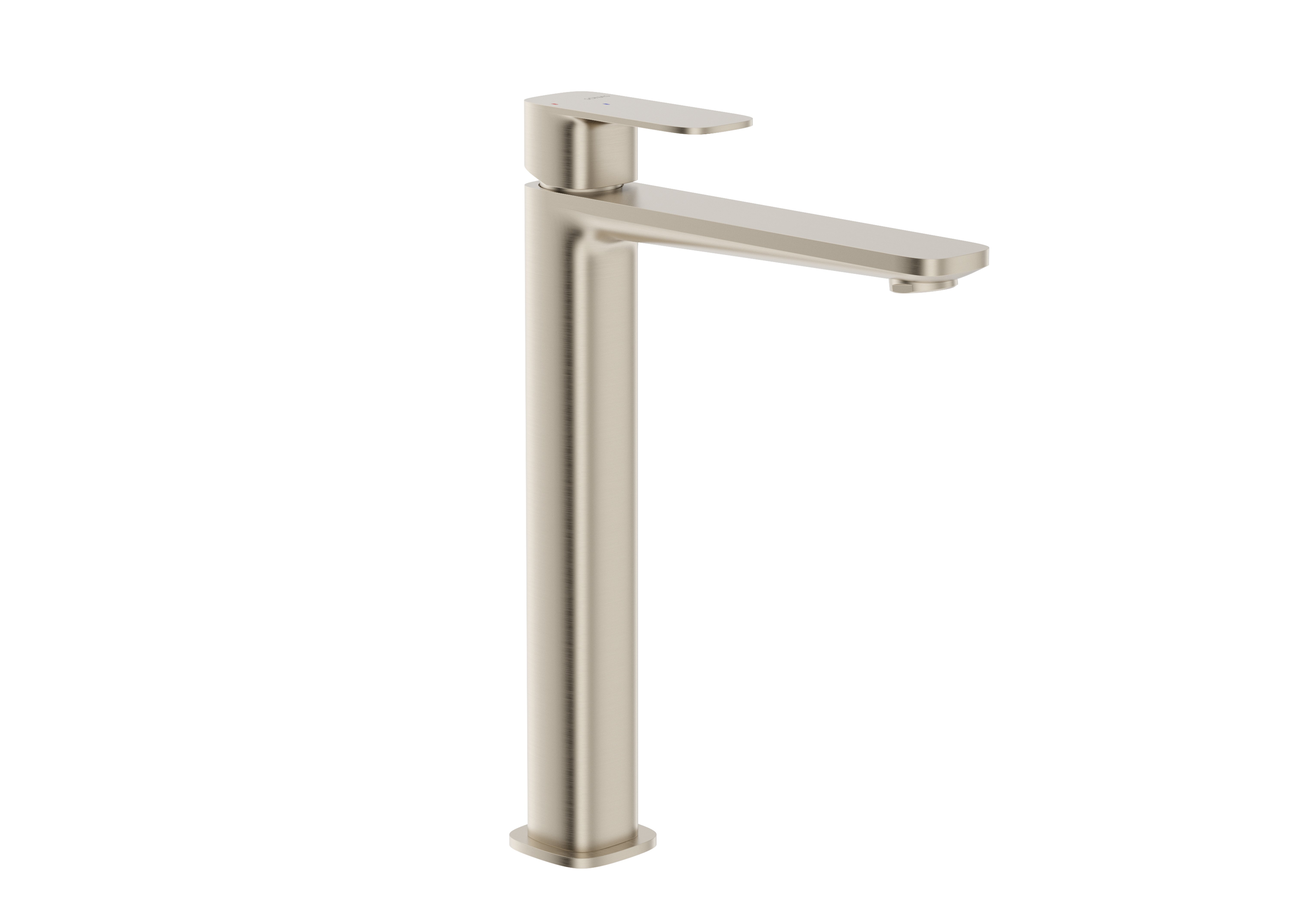 INEZ FREESTANDING BASIN MIXER BRUSHED NICKEL