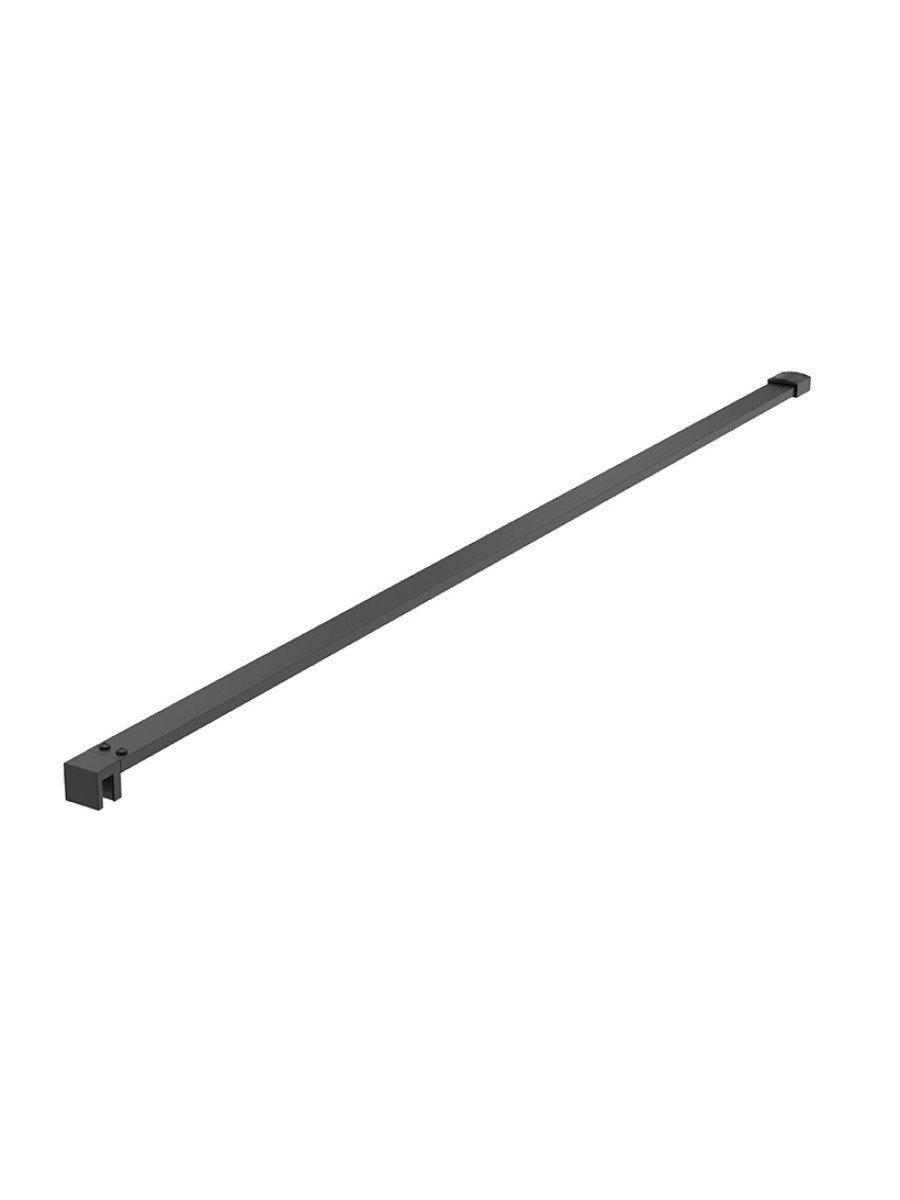 MIRAGE 1200MM WETROOM SUPPORT BAR MATT BLACK